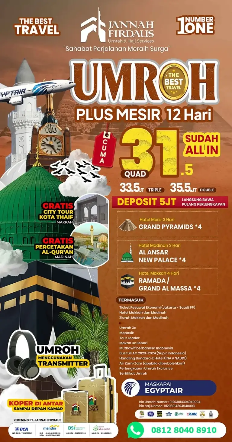 Umroh plus Mesir