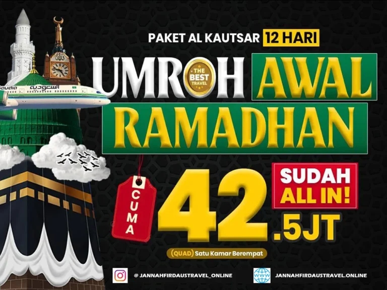 umroh awal ramadhan 12 hari alkautsat