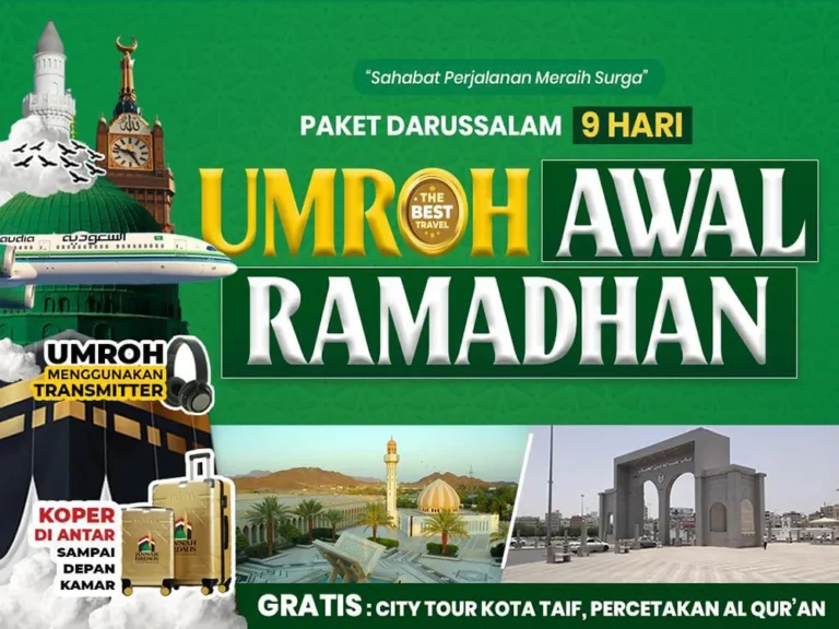 Umroh Awal Ramadhan Darussalam