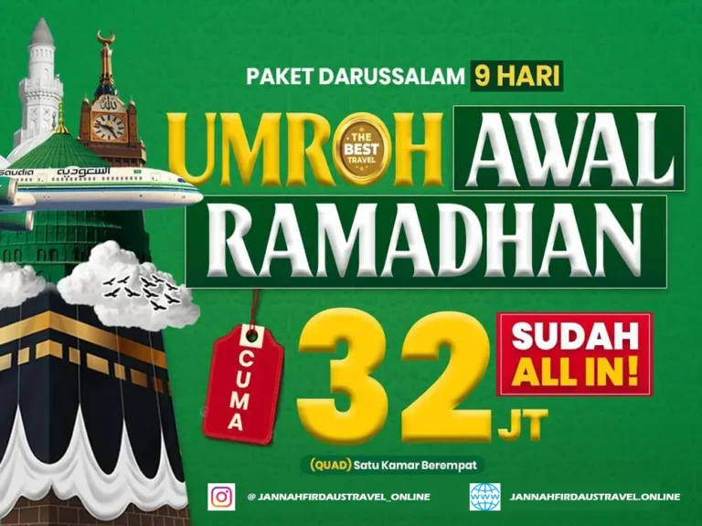 Umroh Awal Ramadhan Darussalam