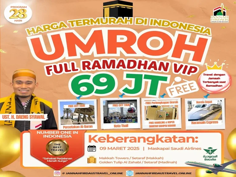 umroh full ramadhan 28 hari alkautsar