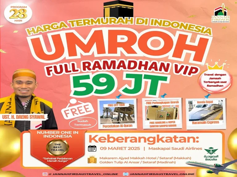 umroh full ramadhan firdaus
