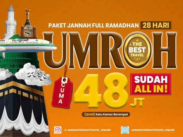 umroh full ramadhan 28 hari jannah
