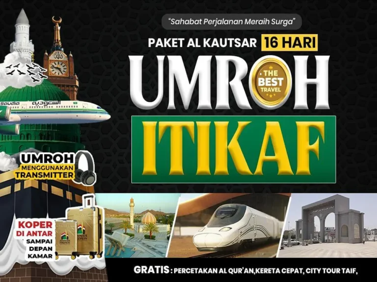 Umroh Itikaf ramadhan paket Alkaitsar
