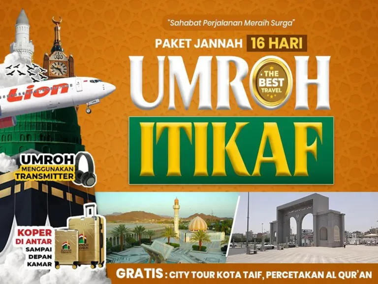 umroh itikaf ramadhan paket jannah