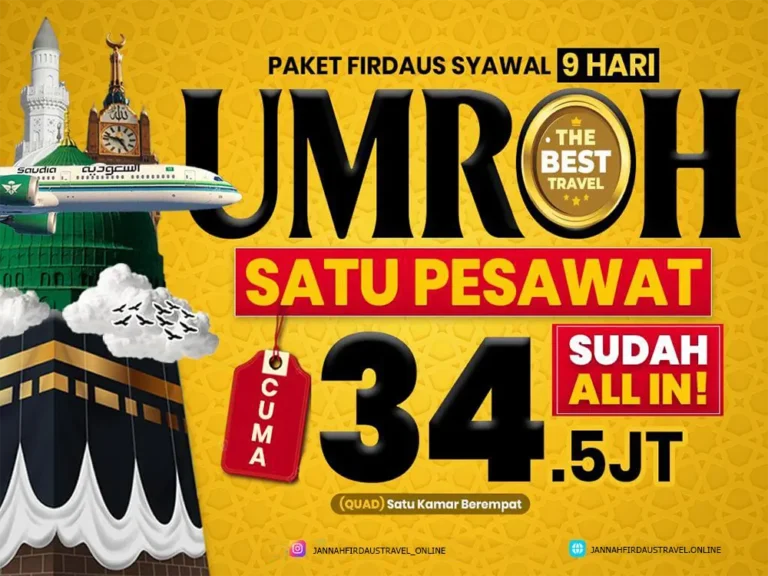 umroh bulan syawal 1446 h