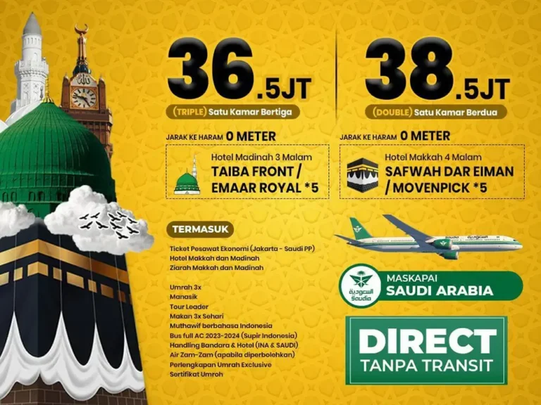 umroh bulan syawal 1446 h