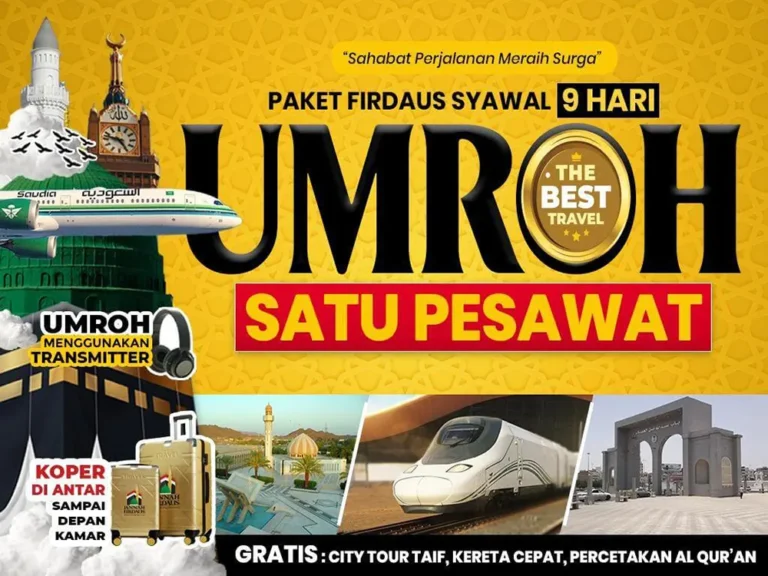 umroh bulan syawal 1446 h
